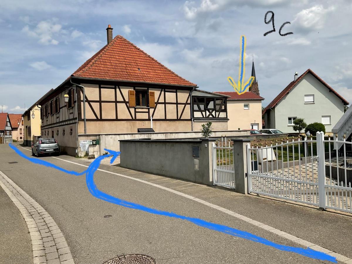 Gite Au Sauna De L'Aubach Scherwiller Exterior foto