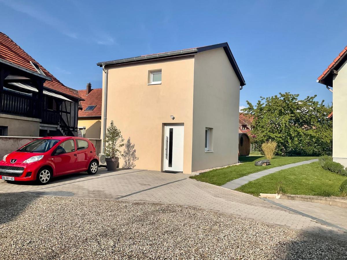 Gite Au Sauna De L'Aubach Scherwiller Exterior foto