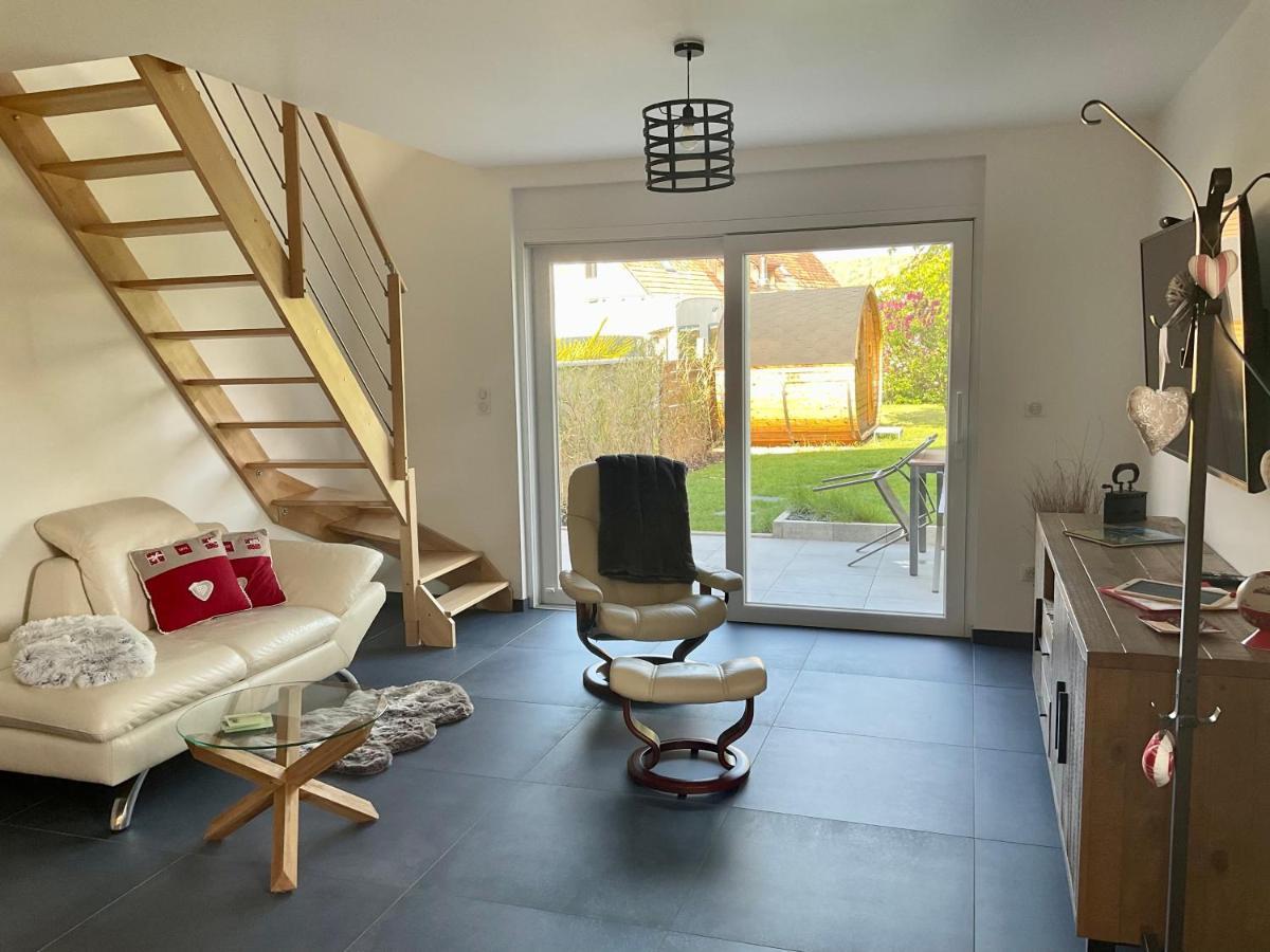 Gite Au Sauna De L'Aubach Scherwiller Exterior foto