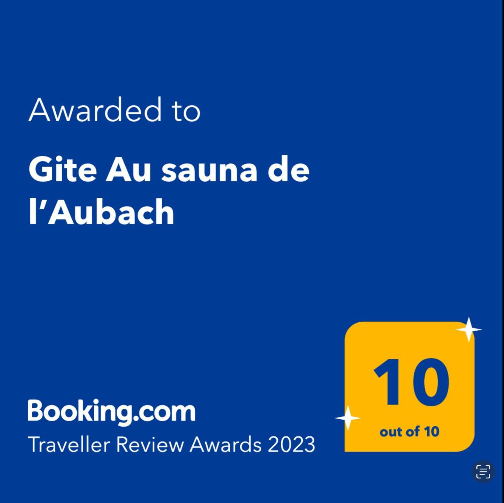 Gite Au Sauna De L'Aubach Scherwiller Exterior foto